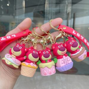 جاکلیدی سیلیکونی طرح خرس لتسو